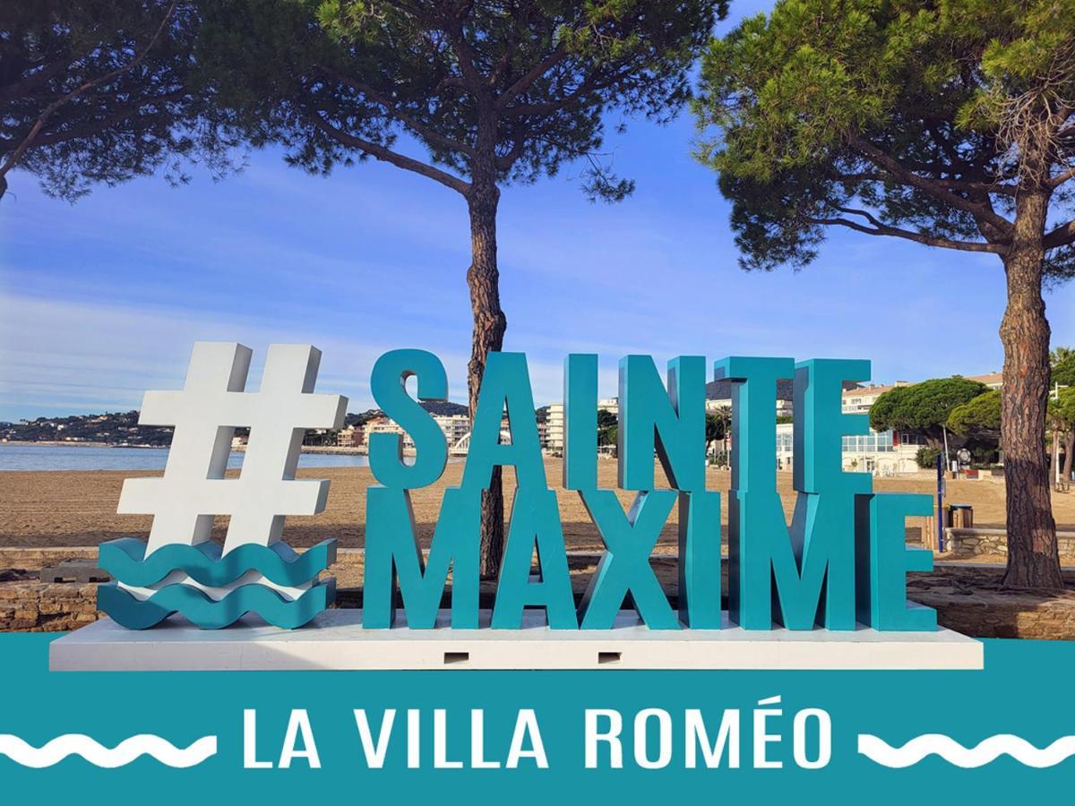 La Villa Romeo, Piscine Et Spa Sainte-Maxime Exteriér fotografie